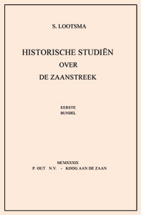 Historische Studiën over de Zaanstreek