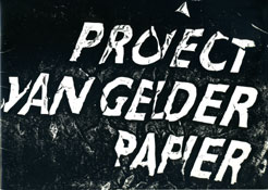 Kunstproject Project van Gelder
