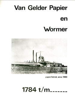 Brochure Van Gelder Papier en Wormer