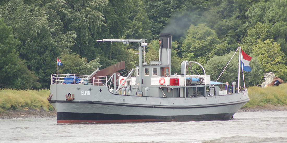 HMS Elfin op de Noord